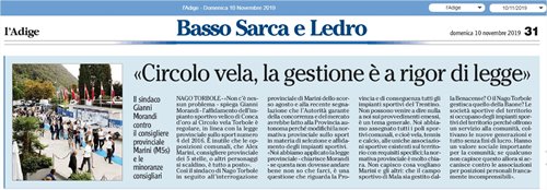 Local Newspaper "l'Adige"